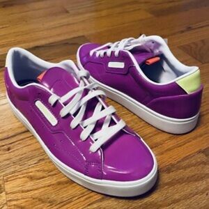 Adidas Women’s Sneaker Patent Leather‎ FW2485 Spring Pastel Colorful Neon